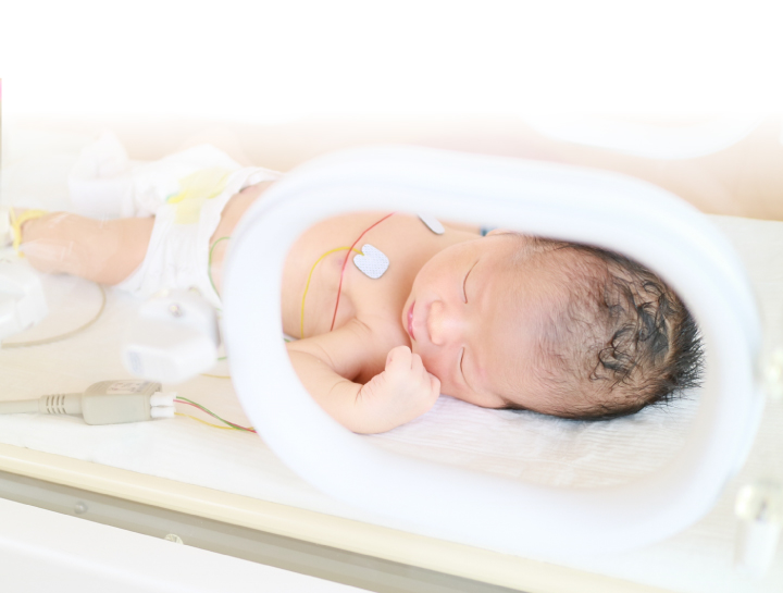 寝ている赤ちゃん